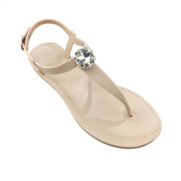 BRAND NEW VERANO RIO RODAM RHINESTONE T STRAP FLIP- FLOPS OPEN TOE COMFY SANDALS - Picture 4 of 14